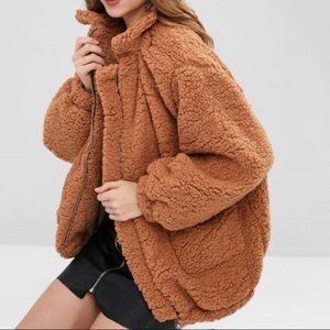NWT Faux Fur Coat